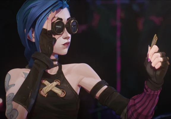 Jinx giống như Jayce phiên bản tại Zaun vậy Jinx giống như Jayce phiên bản tại Zaun vậy